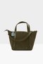 Khaki Women's Colorful Tasseled Long Strap Mini Satin Bag M000008233 - 3
