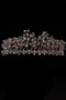 Dense Crystal Jewelled Bridal Henna Crown Bridal Wedding Crown Anthracite - 6