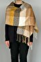 Tasseled Boucle Scarf Shawl 42X205 cm 1292 Yellow