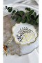 Arabic Motif Gold Printed Presentation Napkin, Presentation Handkerchief - 7
