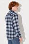 Regular Fit Men's Black 100% Cotton Lumberjack Shirt Ll31rs01 - 6