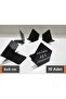 PVC Chalkboard Label Black Erasable Standing Product Label Cafe Pastry Coffee Chocolate Label