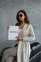 Shawl Collar Model Belted Long Knitwear Cardigan - 7
