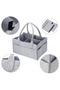 Felt Mother Baby Care Bag Organizer - Gray - 3