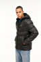 معطف M-SN541 MARIO COAT 2PR أسود للرجال - 7
