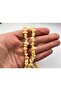 Yellow Natural Broken Stone String Bead Accessory Jewelry Necklace Bracelet (1 String)