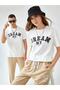 Unisex White Dream N.y. Printed Set of 2 Dear Couple Combination