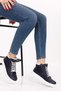 Genuine Leather Inside and Outside Fur Detailed Casual Sports Boots gnd.2023 - Navy Blue - 37 - 5