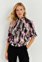 Women's Multi Patterned Blouse AYD266