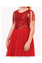 Model Evening Dress and Graduation Waist Detailed Girl Dress - 9