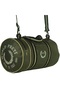 Sports Bag Cylinder Sports Bag Sports Bag with Strap Pocket Lined Artificial Leather