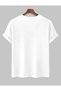 Unisex White Snow Mountain Oversize T-Shirt - 2