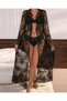 Women's pareo with lace detail - 2