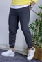 Men's Three Thread Sweatpants with Elastic Waistband, Super Quality - 2