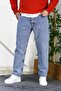 Men's Straight Leg Washed Boyfriend Pants - 3