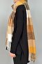 Tasseled Boucle Scarf Shawl 42X205 cm 1292 Yellow - 5