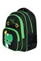 Waddell Black Green Dinosaur Printed Primary School Bag - Waddell Bag School Bag Set - Girl - 3
