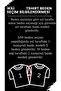 Black Unisex Double Me To Only You Printed Oversize T-shirt - 7