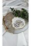 Arabic Motif Gold Printed Presentation Napkin, Presentation Handkerchief - 2