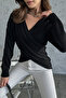 Madonna Collar Knitted Detailed Knitwear Sweater