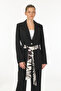 Black Women's Jacket 23Y4439 - 2