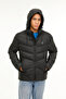 معطف M-SN541 MARIO COAT 2PR أسود للرجال - 5
