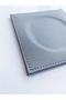 Square Coaster Faux Leather Coaster (1 Piece) Gray Color - 2
