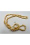 Yellow Natural Broken Stone String Bead Accessory Jewelry Necklace Bracelet (1 String) - 2