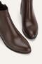 Women's Brown Genuine Leather Size 35-41 Short Heeled Boots & Booties - 4