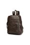 BARCELONA WASHED LEATHER WOMEN'S BACKPACK 2022-1846 BROWN - 2