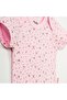 Baby Jacquard Flowering Theme Half Sleeve Baby Body 57008 - 2