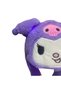 Imported luxury plush luminous pumped moving ear scarf Hello kitty cat kuromi purple earmuff hat - 3