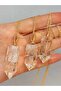 Crystal Quartz Brass Material Hand Knitted Special Pandula Pendulum (Necklace Tip)