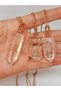 Crystal Quartz Copper Material Hand-Knitted Special Pandula Pendulum (Necklace Tip)