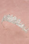 Crystal Jewelled Bridal Wedding Crown Princess Crown Silver for Special Day and Parties - 5