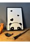 Dvoslojna (3D) slika 'Panda sa srcem' - 3