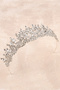 Crystal Jewelled Bridal Wedding Crown Princess Crown Silver for Special Day and Parties - 4