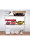 Kitchen Bathroom Cabinet Counter Top Organizer Metal Leg Shelf 14 X 30 X 15 cm - 4