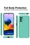 Cotton Candy Liquid Inside Velvet Silicone Case for Xiaomi Redmi Note 10 5g - 3
