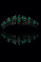 Crystal Rhinestone Bridal Wedding Crown Princess Crown for Special Day and Parties Green - 7