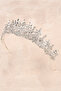 Crystal Jewelled Bridal Wedding Crown Princess Crown Silver for Special Day and Parties - 2