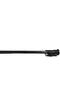 Bathroom Curtain Pipe 120cm-200 cm Black Shower Curtain Hanger Shower Pipe Shower Cabin Pipe Metal - 4