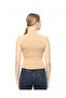 Women's Drop Front Sleeveless Knitwear Blouse - 3