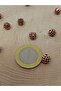 Copper Color Zircon Stone Spacer Material 8mm/3pcs (45604)