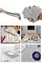 Dough Rolling Silicone Kneading Mat Silpat Gray Dough Mat Pastry Oven Mat Multi-Purpose - 5