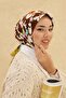 SILK HOME ORGANIC COTTON SILK SCARF 79006-19 - 6