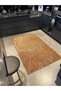 Orange Beige Themed Abstract Animal Zebra Patterned Creative Modern Decorative Carpet 2820 - 2