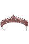 Leaf Model Bride Princess Crown Bridal Queen Crown For Wedding Costumes Powder - 6