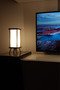 Gift Night Lamp with On-Off Switch - Lampshade and Wooden Floor Lamp - 4
