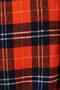 Orange Plaid Men's Shirt 4WAM60212HW - 6